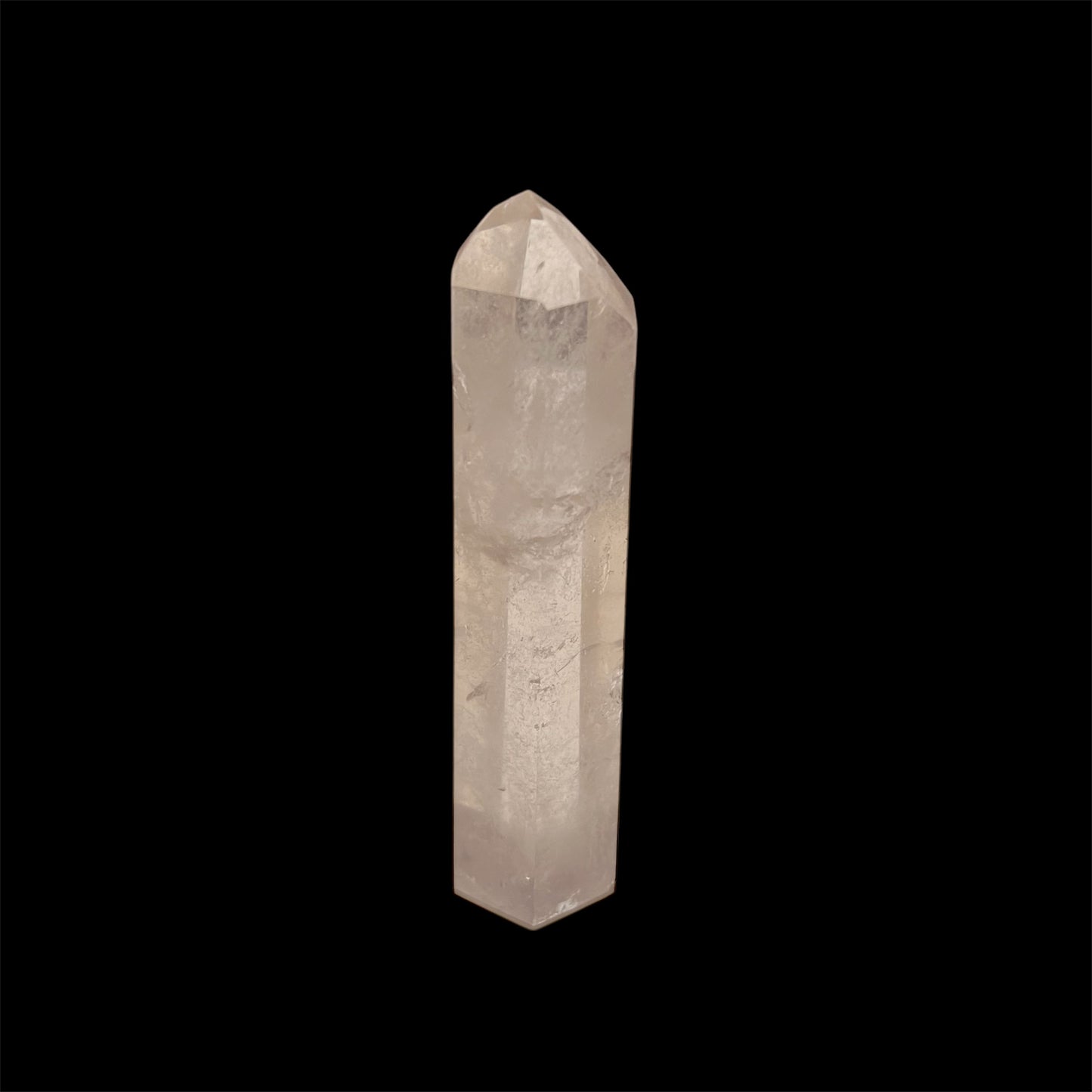 Clear Quartz - polished tower