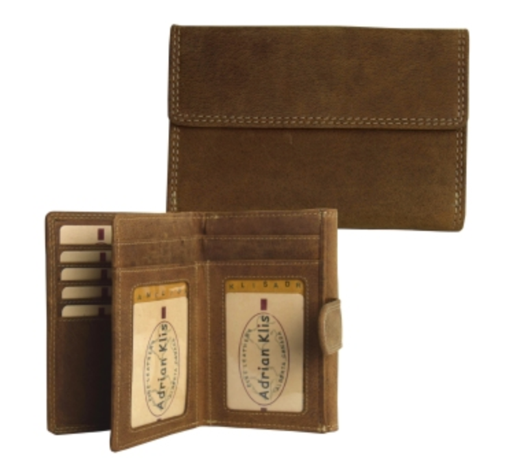 Bison Leather Wallet - Adrian Klis