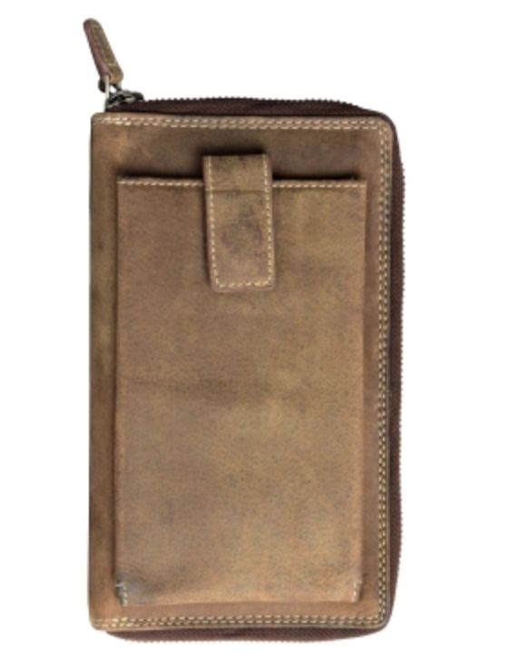 Bison Leather Passport Wallet - Adrian Klis