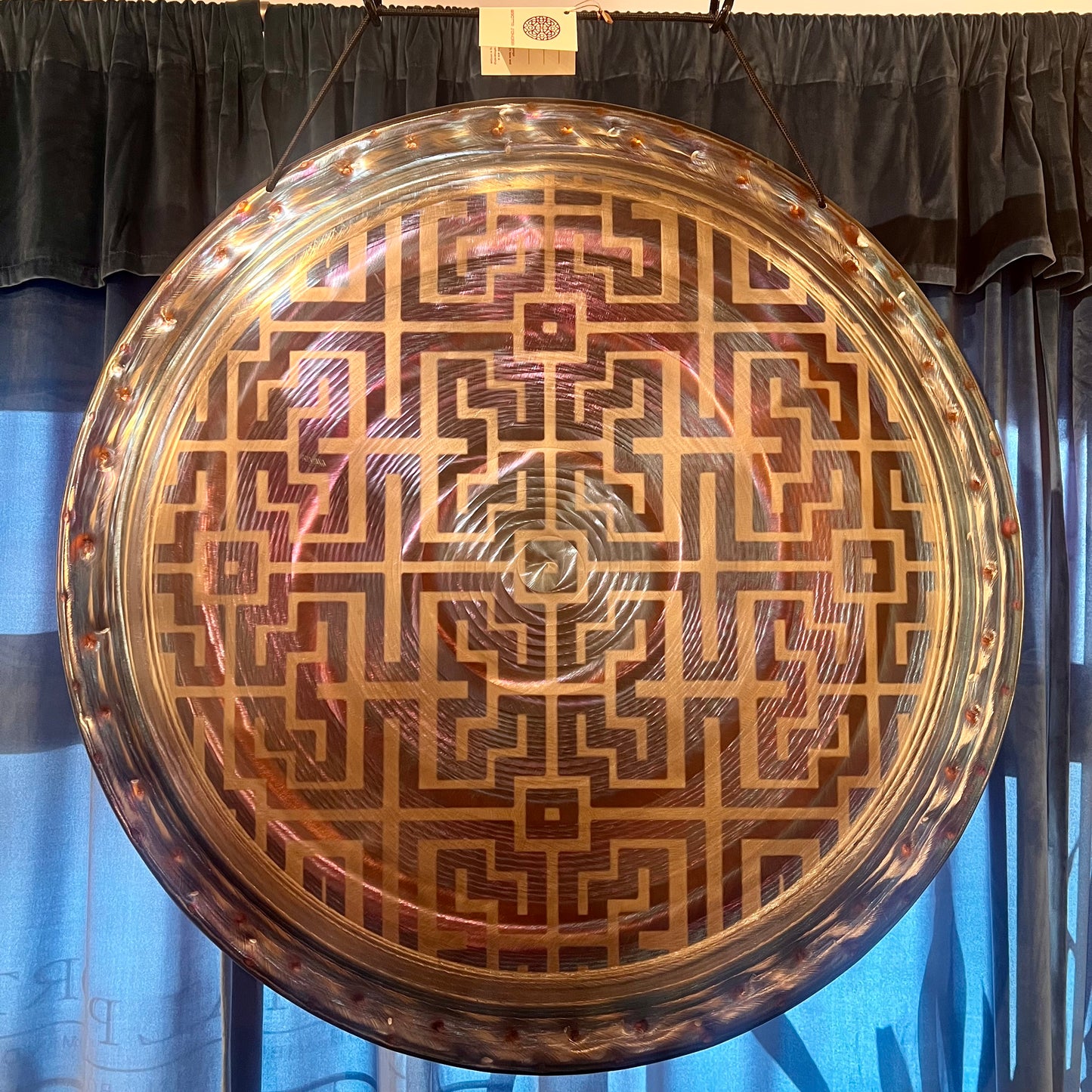 34" Deep Gong Shipibo - Grotta Sonora