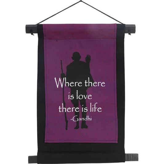 Banner - Small Cotton - Ghandi