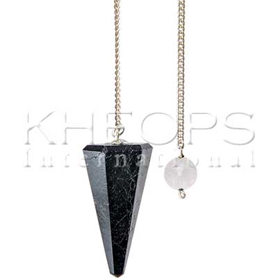 Pendulum - Hexagonal - Black Tourmaline