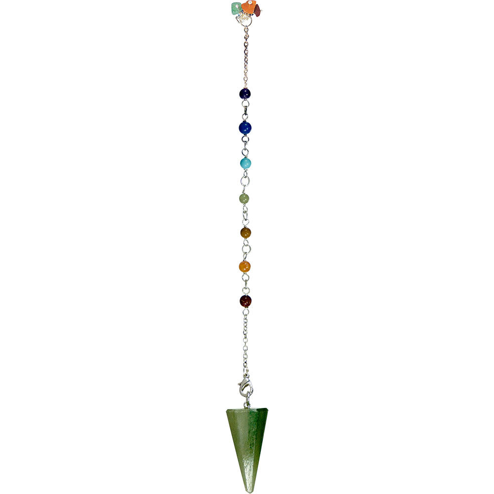 Pendulum - Chakra Green Aventurine