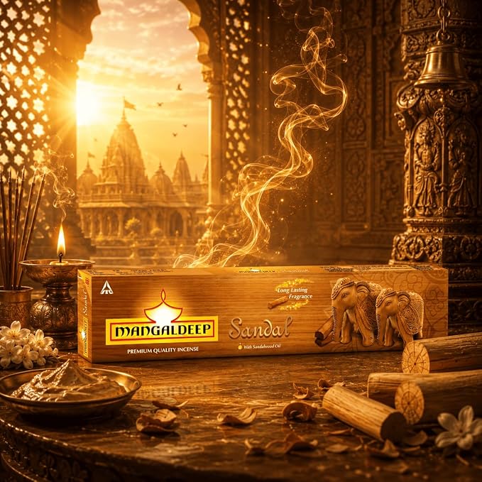 Mangaldeep Premium Sandalwood Incense Sticks