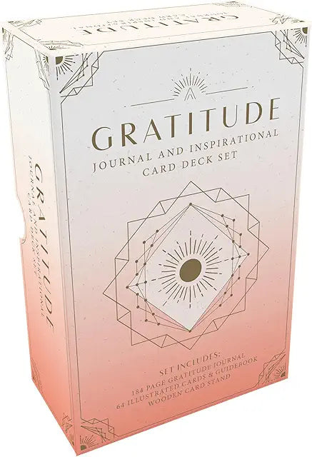 Gratitude Journal & Inspirational Card Deck