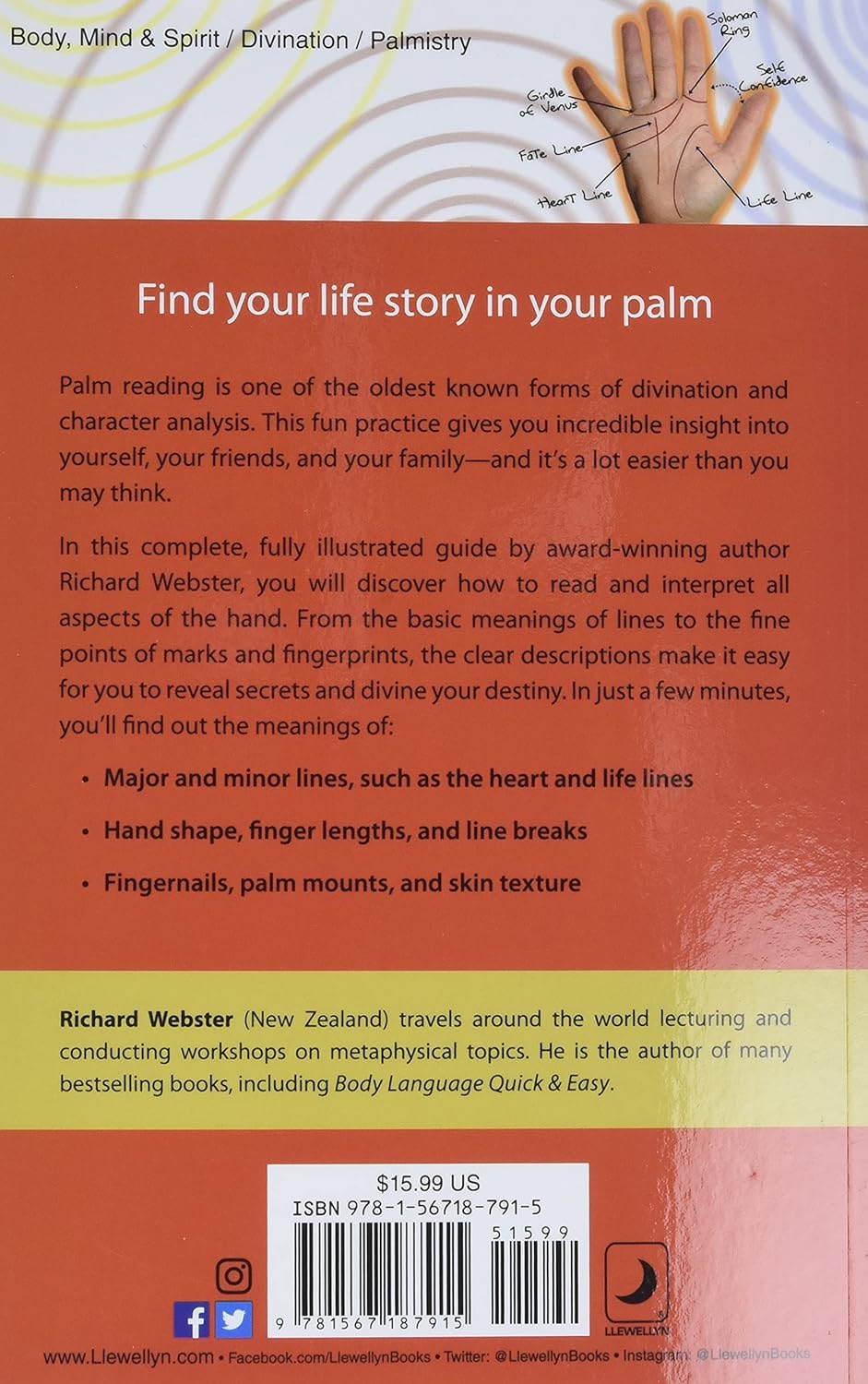 Palm Reading for beginners - Richard Webster
