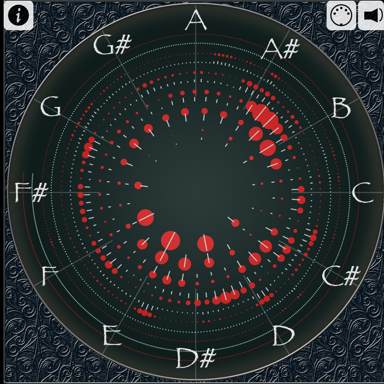 24" / 60 cm Nickel Silver Blue Haze Gong - Grotta Sonora