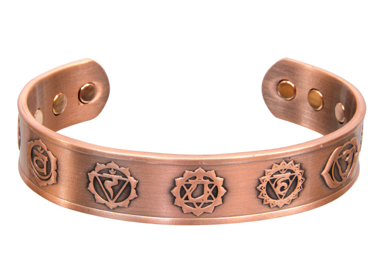 Bracelet – Copper – 7 Chakras