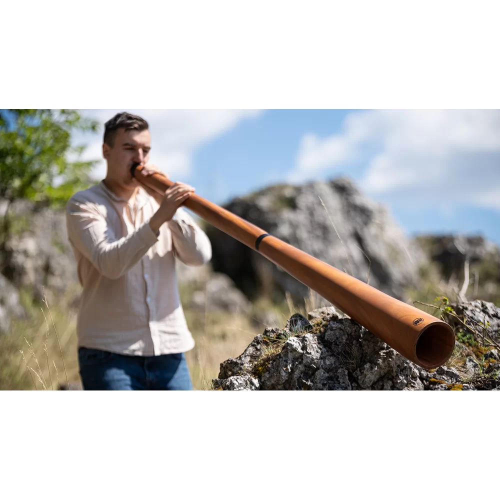 Sliced Pro Didgeridoo, Tuning D, Natural - DDPROFNTD