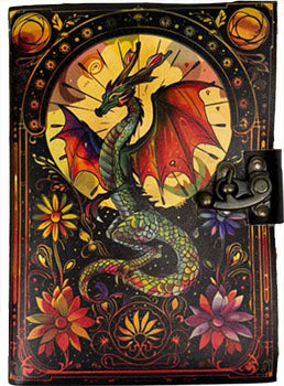 Dragon leather journal
