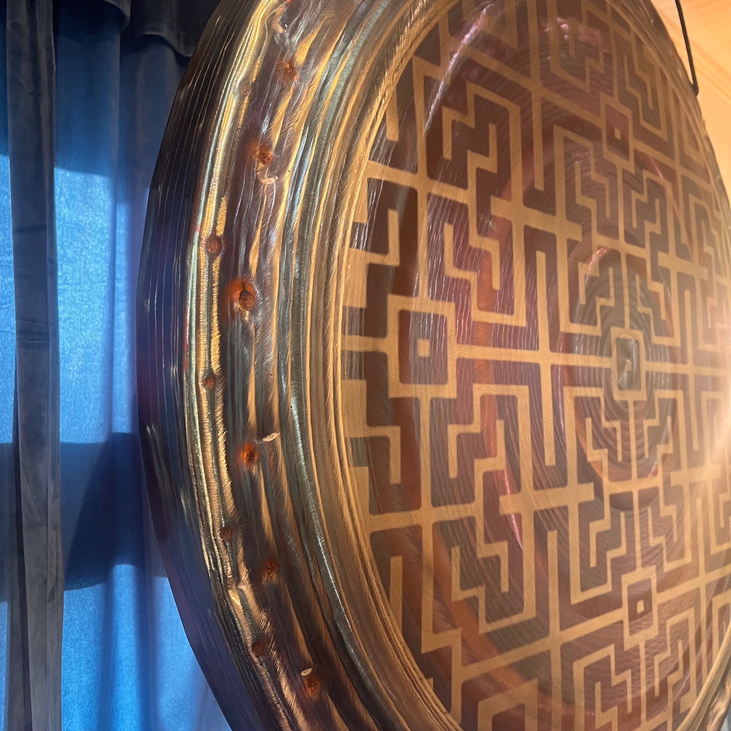 34" Deep Gong Shipibo - Grotta Sonora