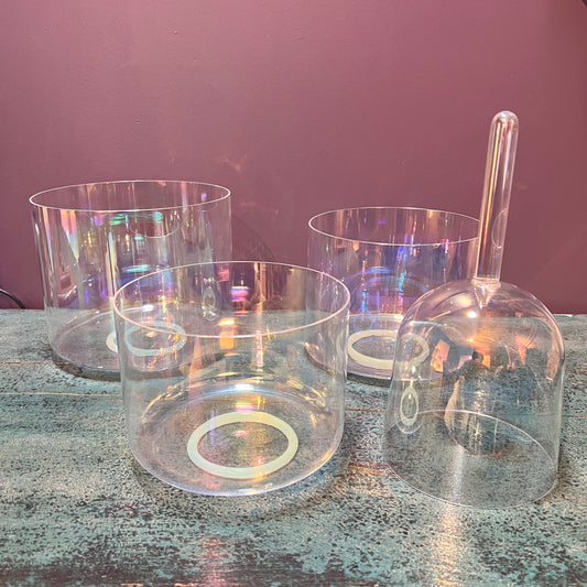 Aura Quartz Singing Bowl - 432 hz harmonic