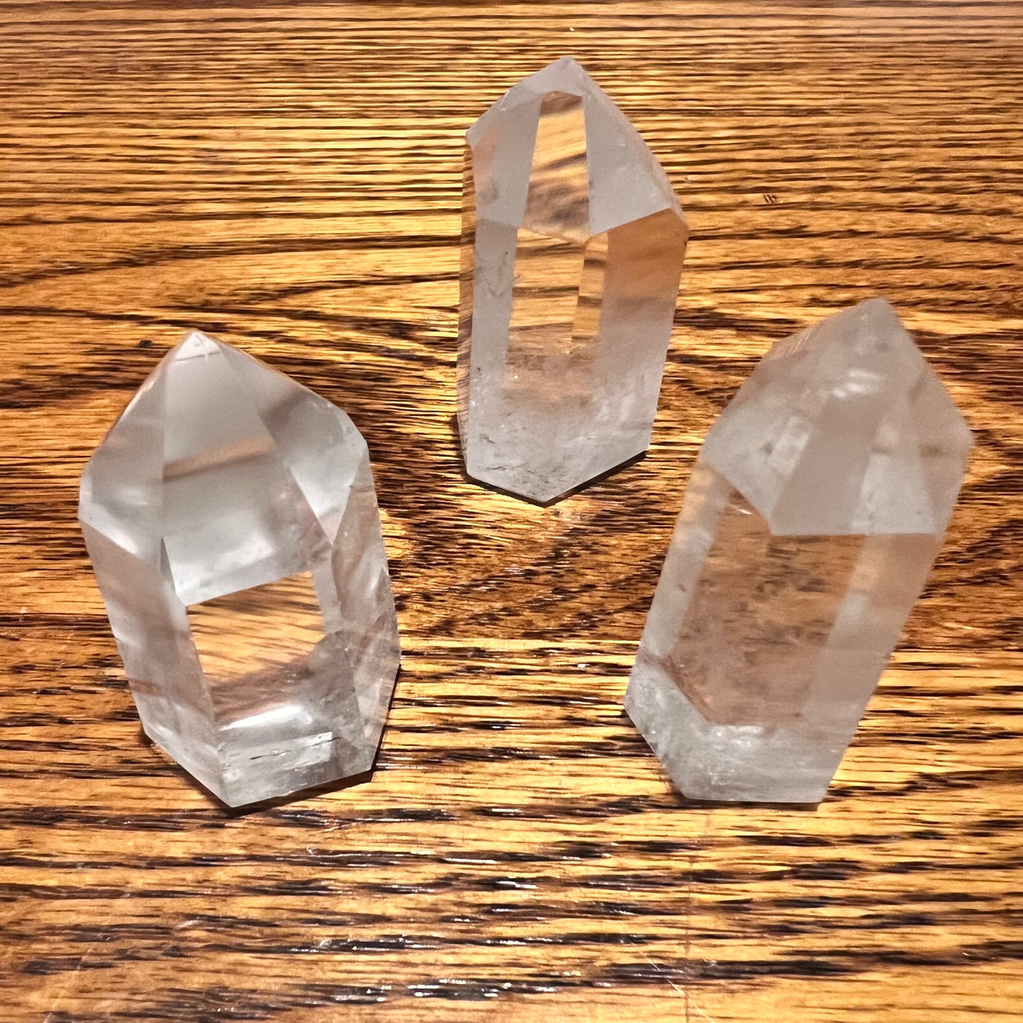 Clear Quartz - polished tower