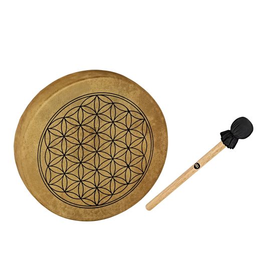 Meinl Sonic Energy Native American-Style Hoop Drum 15", Flower of Life