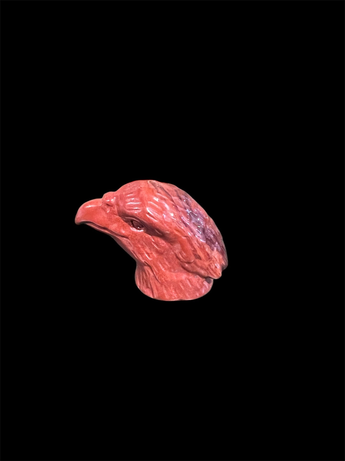Carved Eagle head