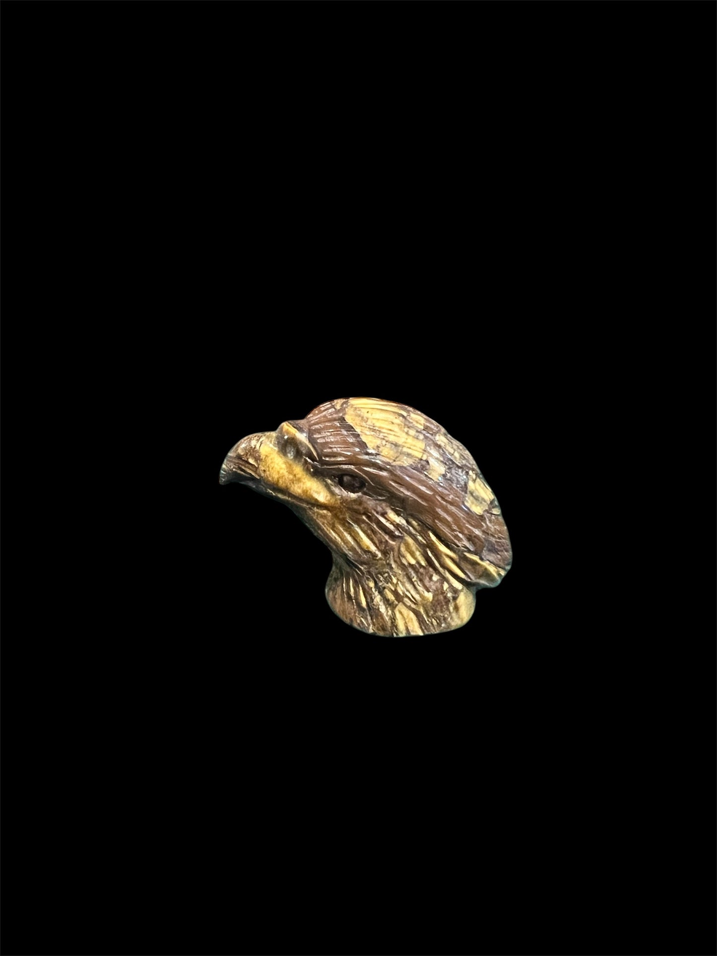 Carved Eagle head