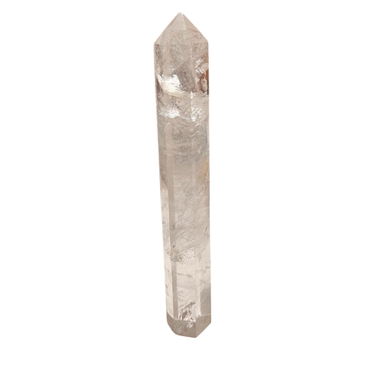 Clear Quartz - polished tower