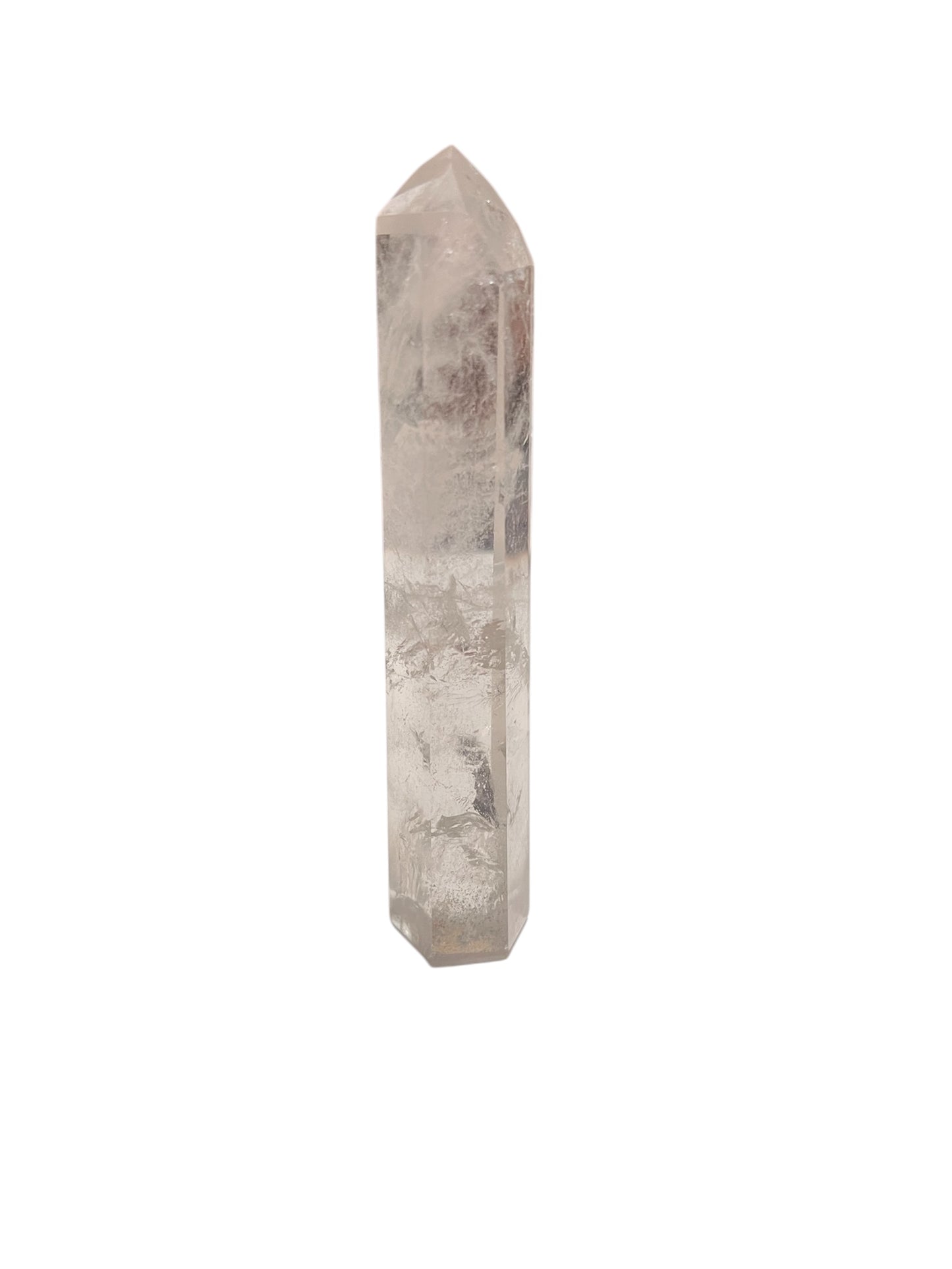 Clear Quartz - polished tower