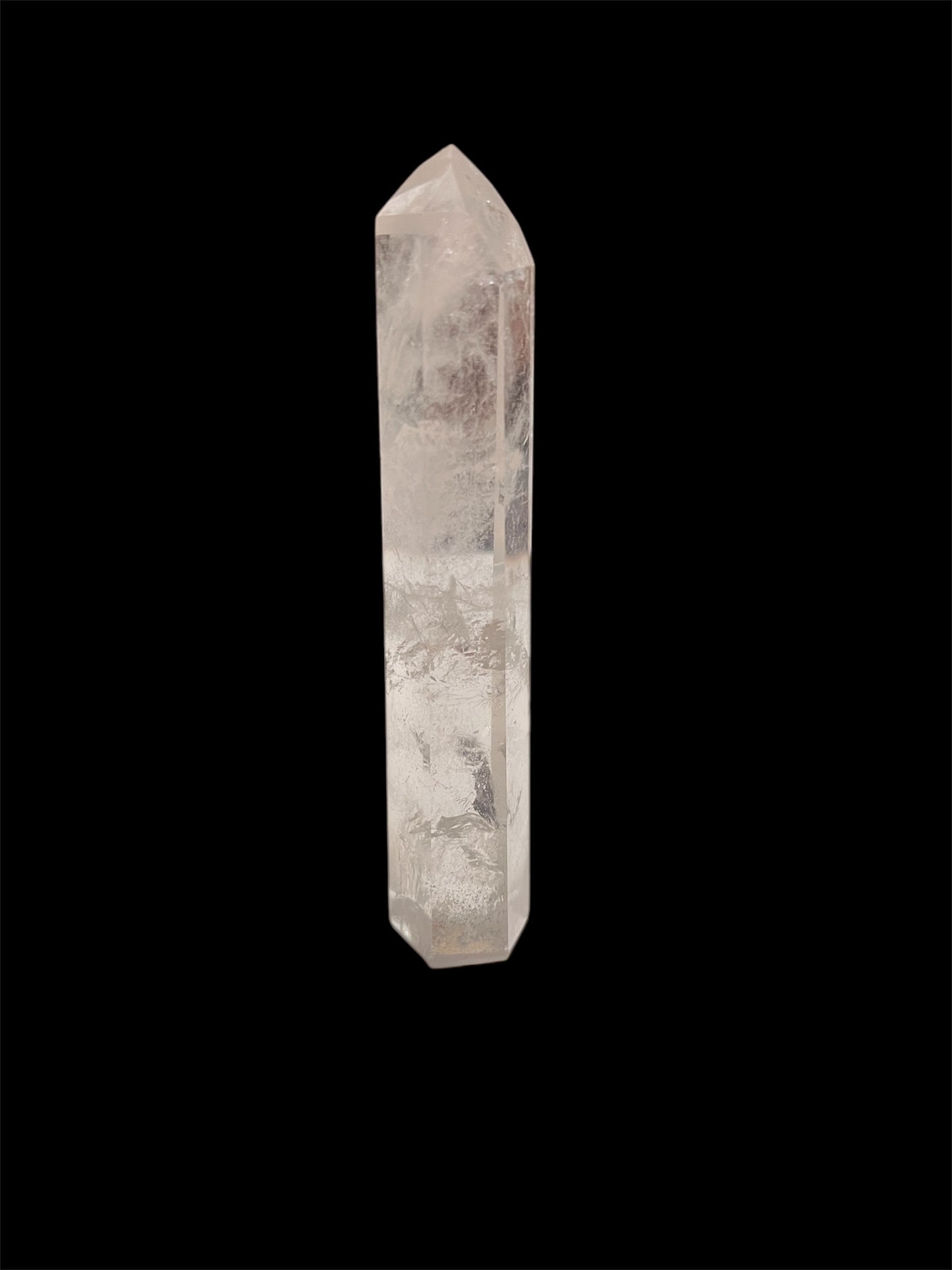 Clear Quartz - polished tower