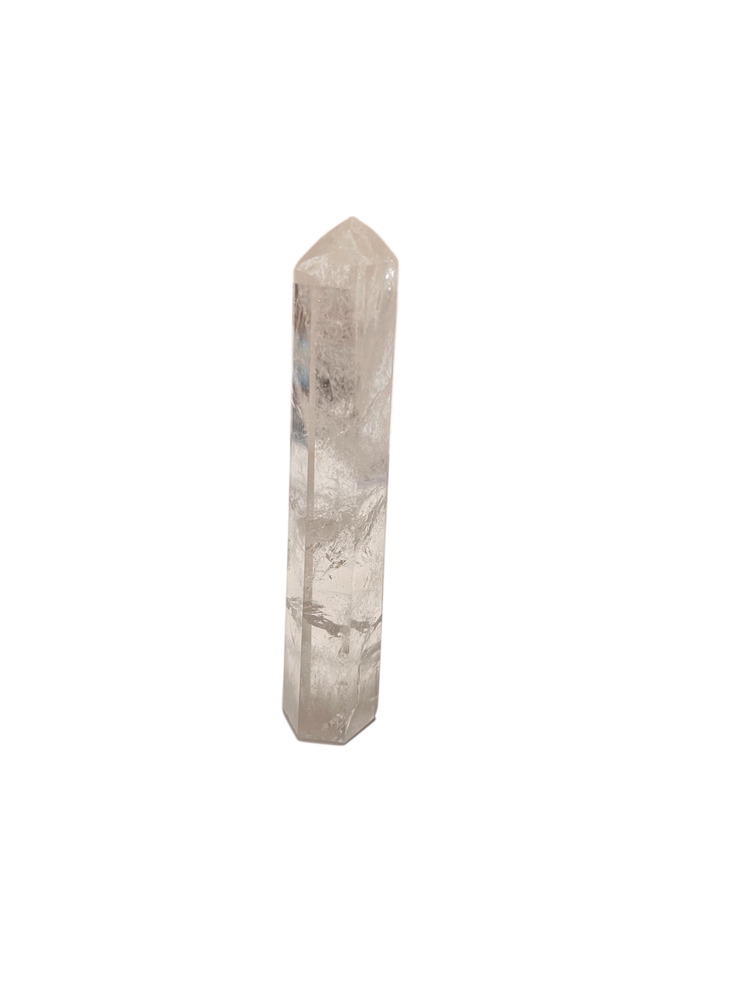 Clear Quartz - polished tower