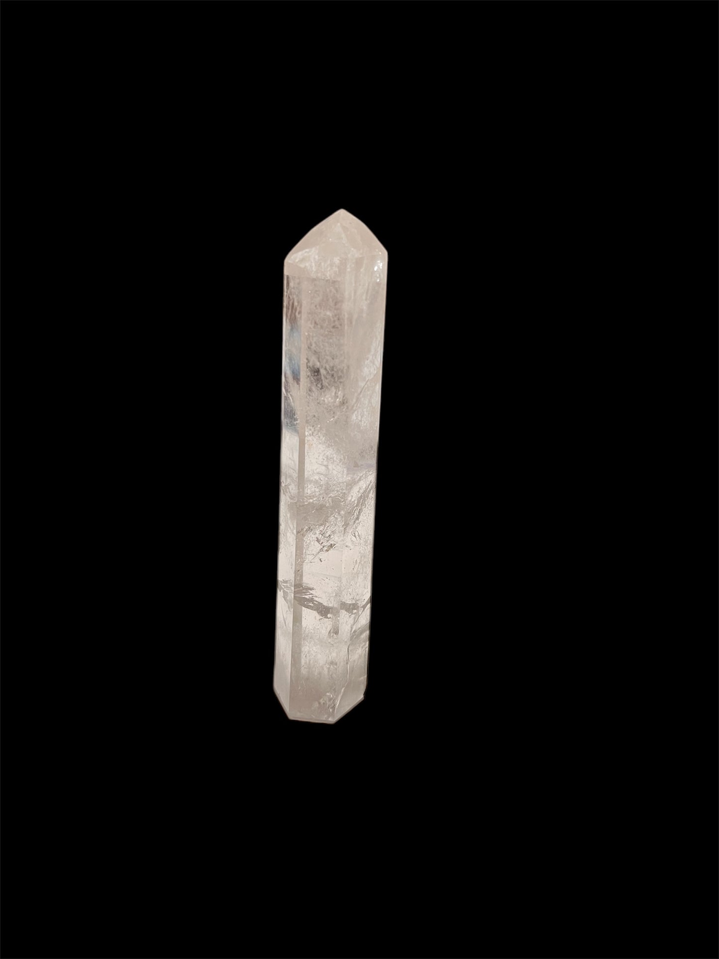 Clear Quartz - polished tower