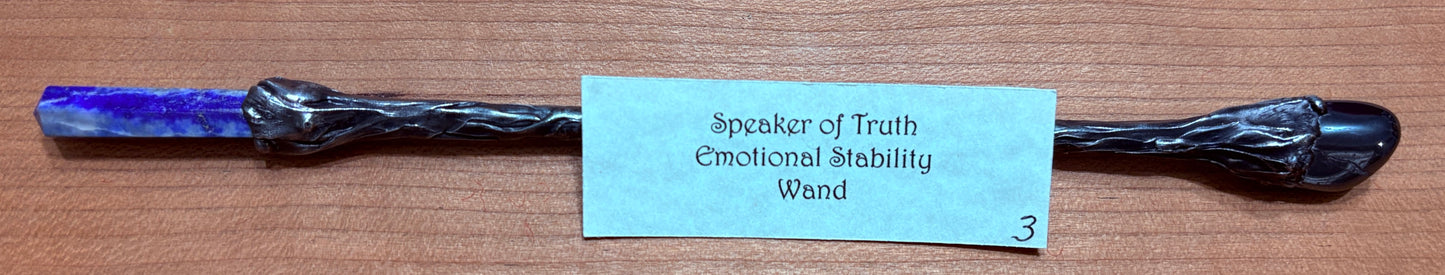 Speaker of Truth Emotional Stability Wand #3: Available