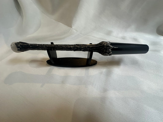 The Magician Wand - Black Obsidian, Moonstone and Blue Apatite #3