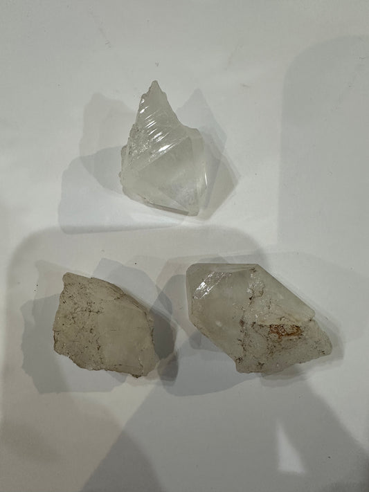 Clear Quartz - Raw with Polished face