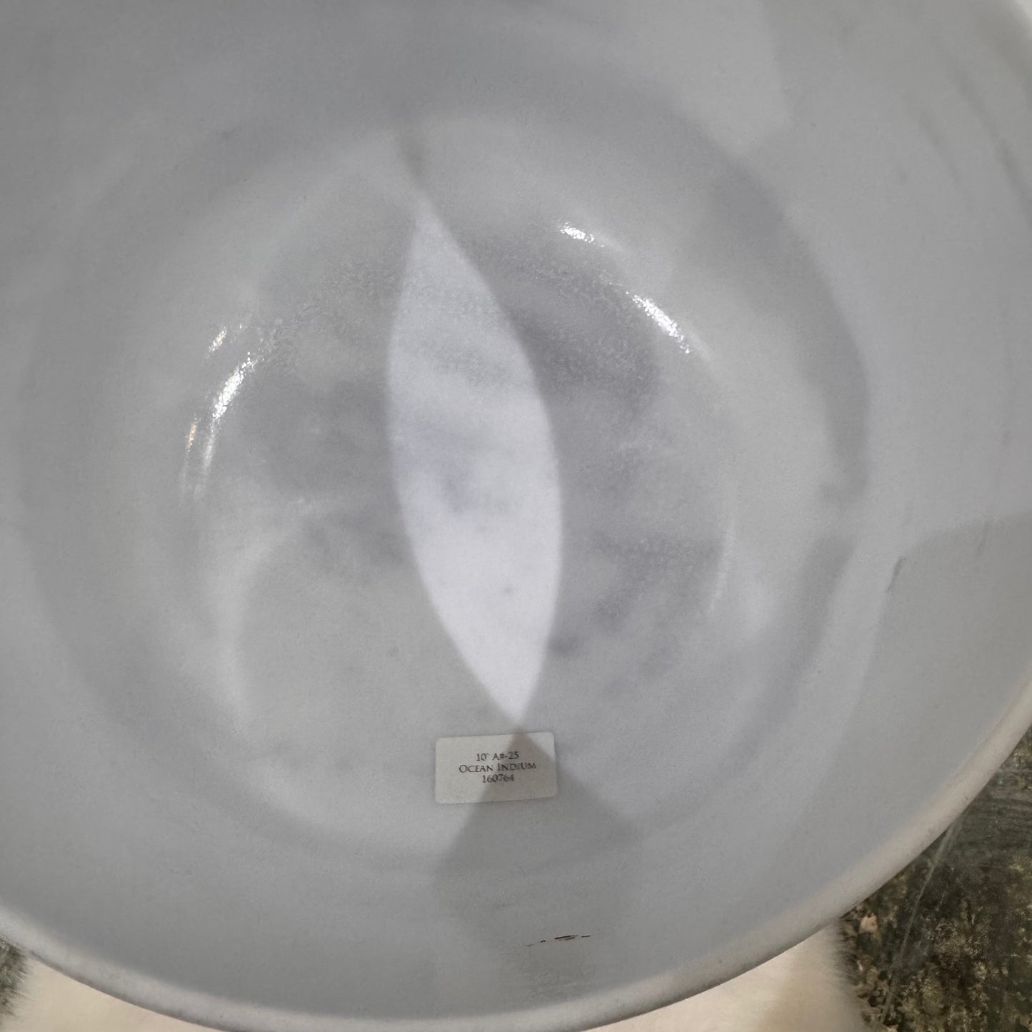 10" A# -25 OCEAN INDIUM ALCHEMY CRYSTAL SINGING BOWL