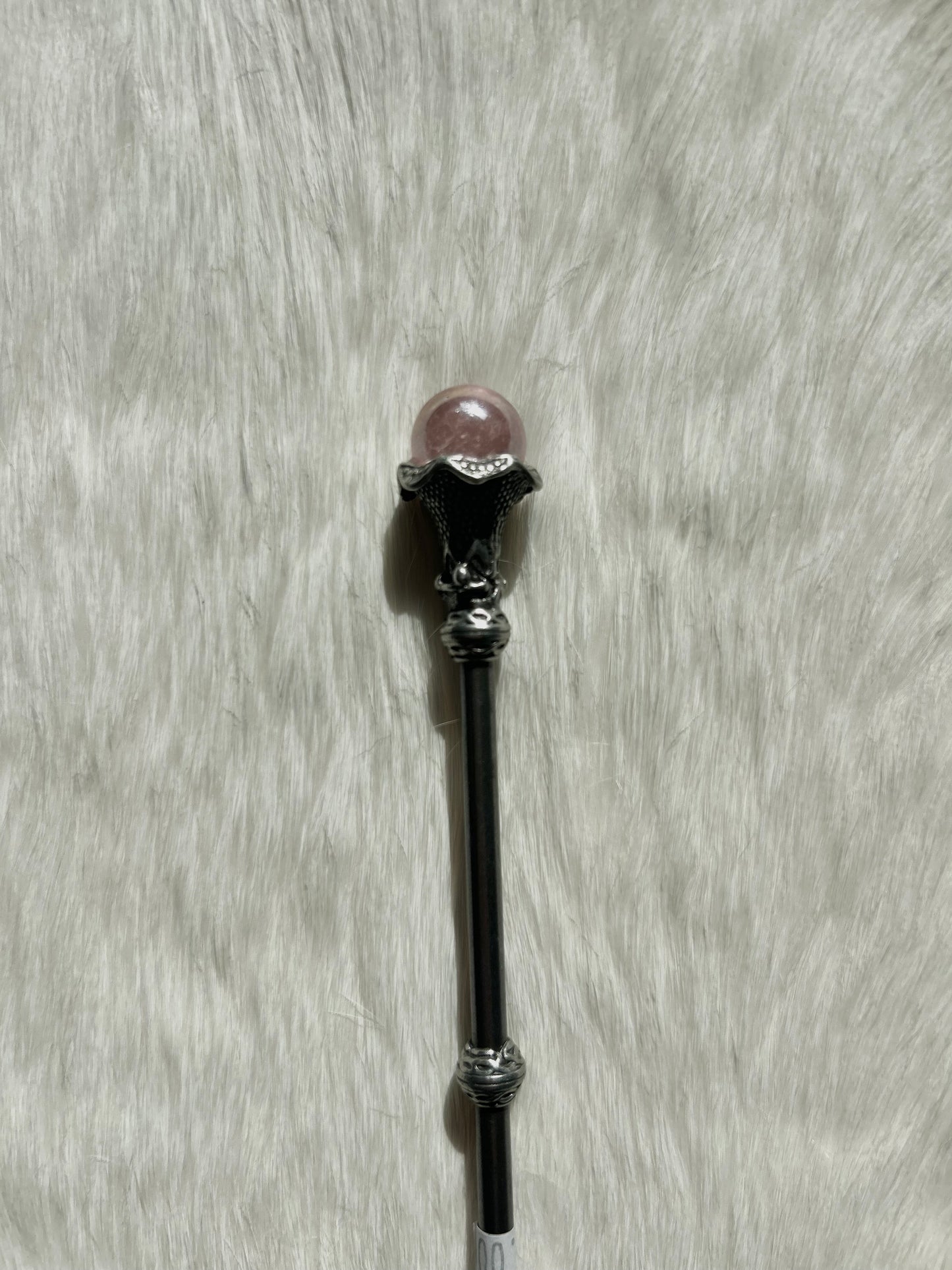 Faery Magic Wand - Rose Quartz / Super 7: Available