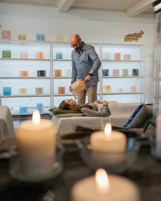 Private or Couples Alchemy Crystal Sound Infusion (1 - 4 people)