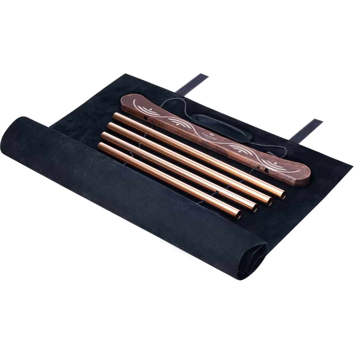 Meditation Flow Chime 35" / 88 CM, 440 HZ, 10 Notes, D Major, Bronze