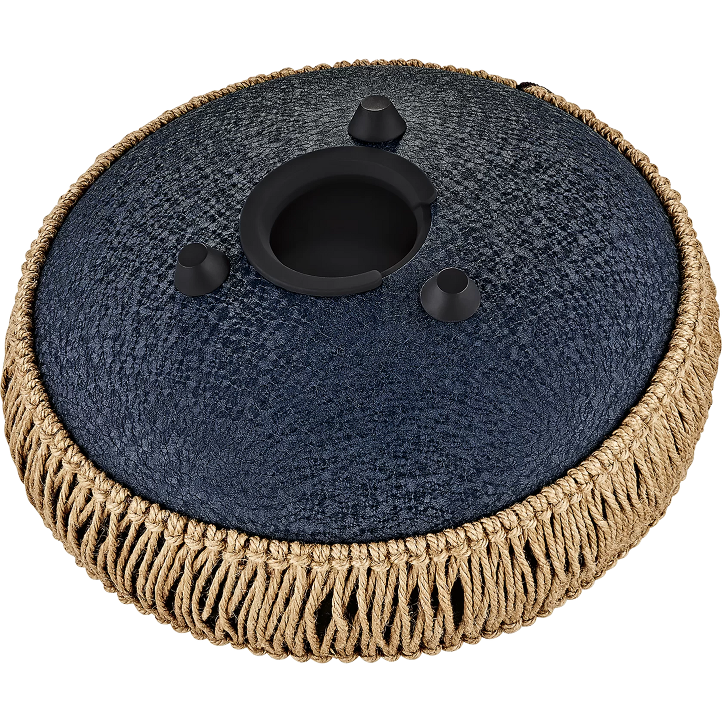 10" Steel Tongue Drum, C minor, 8 Notes, 432 HZ, Navy Blue - Meinl Sonic Energy