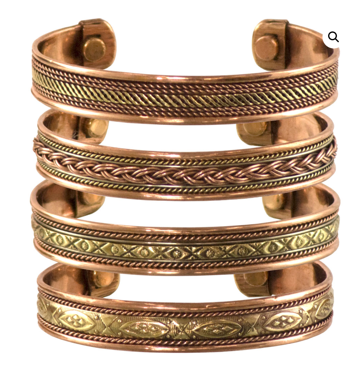Bracelet – copper – magnetic