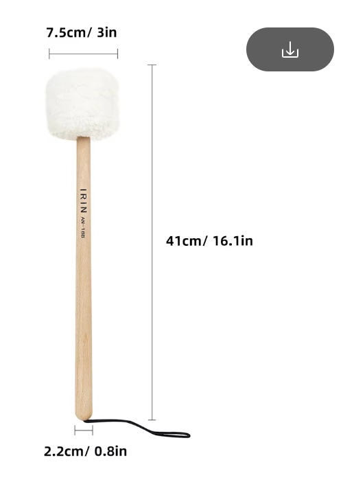 Professional Gong Mallet Irin