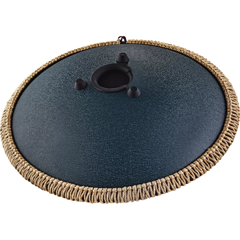 Octave Steel Tongue Drums 16" Tongue Drum, D Amara, Navy Blue - OSTD2NB