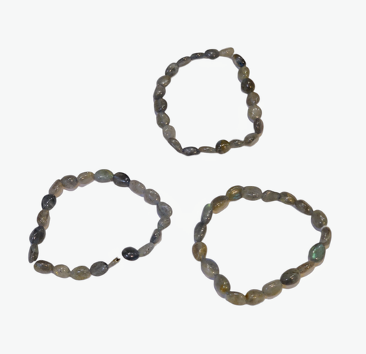 Bracelet - Labradorite, Pebble