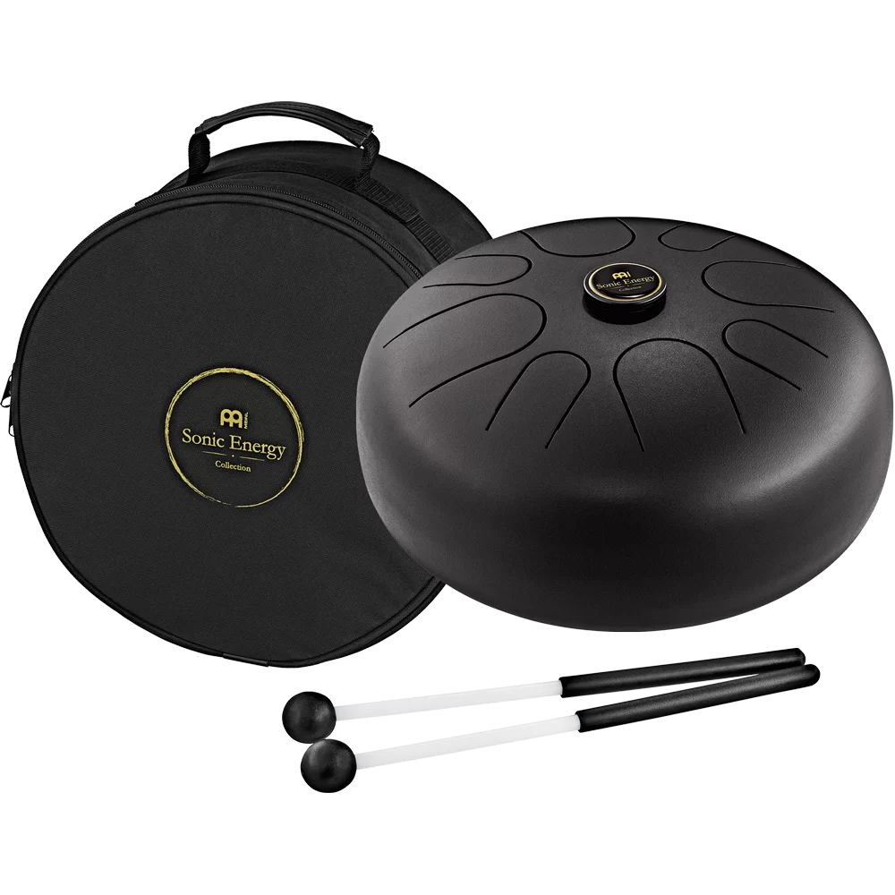 Steel Tongue Drums 12" Tongue Drum, G Major, Black - STD3BK