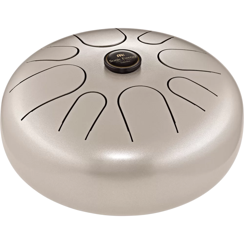 Steel Tongue Drums 12" Tongue Drum, G Minor, Pearl Grey - STD4PG