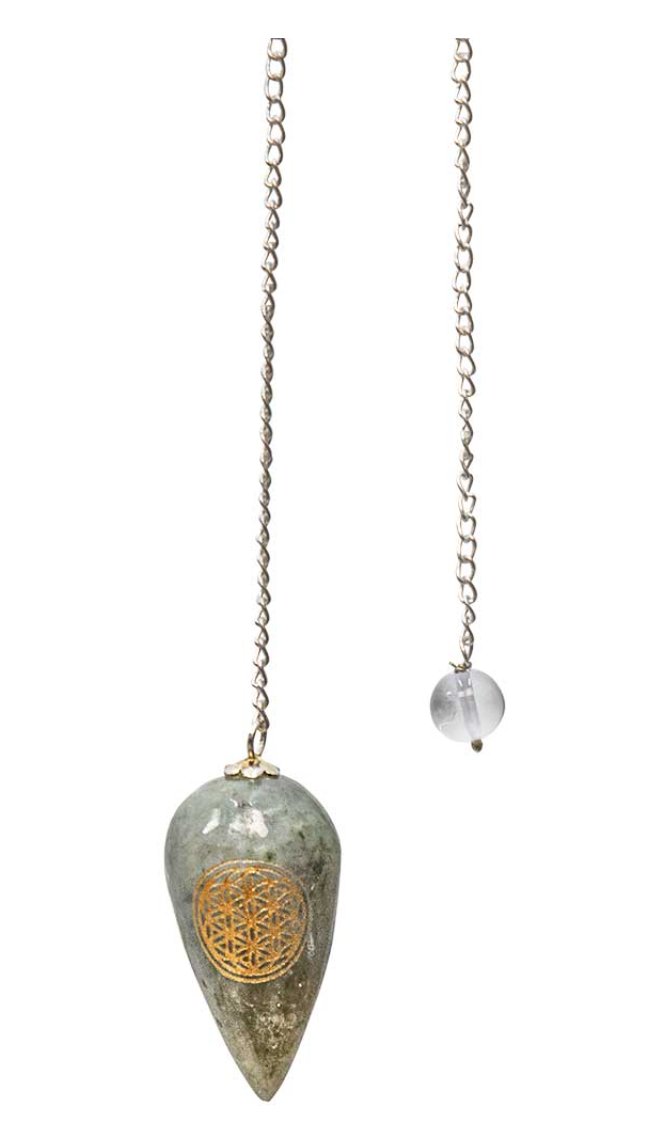 Pendulum - Flower of Life + Labradorite