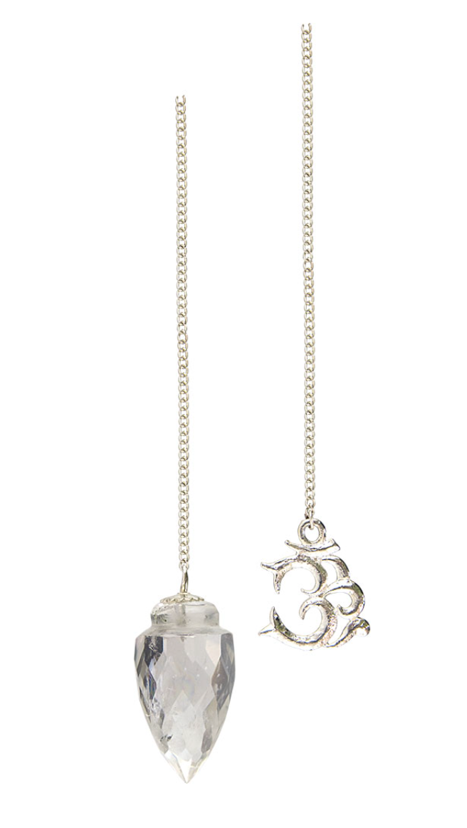 Pendulum - Clear Quartz + OM