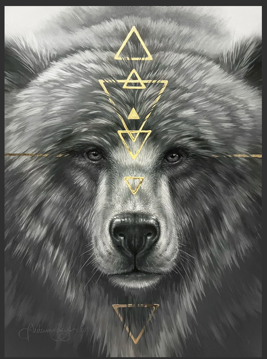 Canvas: "Protection” painting by Autumn Skye
