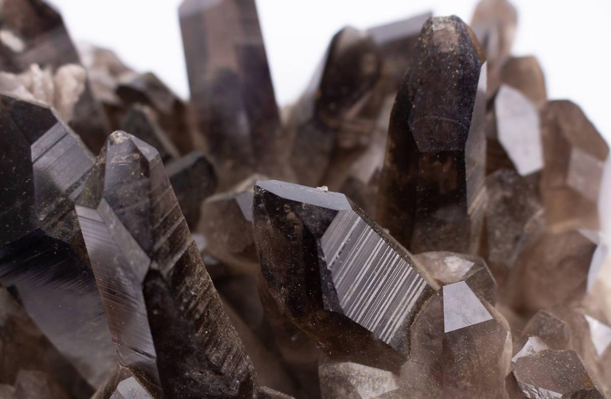 Smoky Quartz Cluster