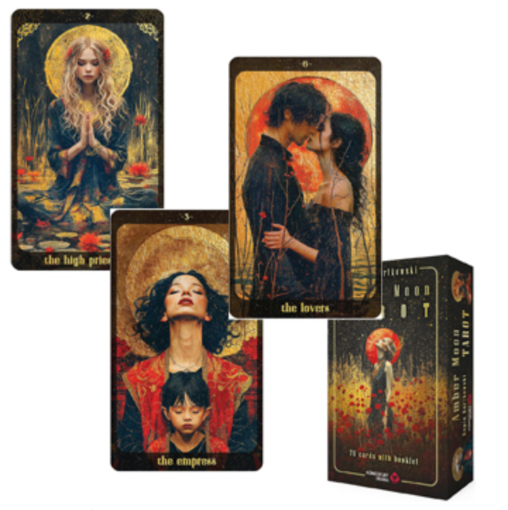 Amber Moon Tarot - 78 Cards with Guide Book