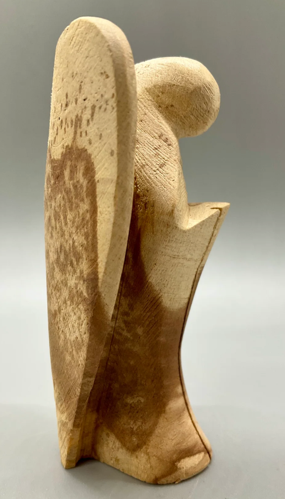 Carved Palo Santo Angel