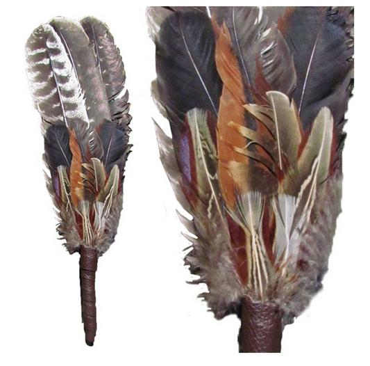 Smudging Feather - Triple Turkey Feather