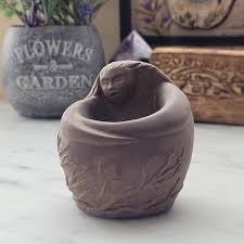 Gypsum Offering Bowl/Wise Mother Spirit