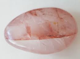 Fire Quartz - Palm Stone