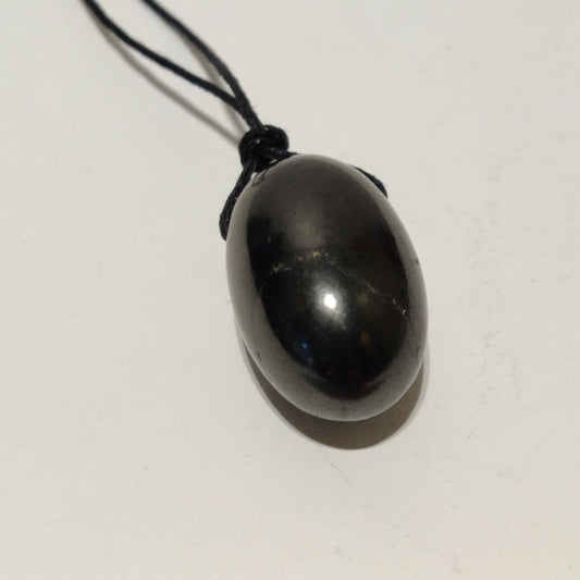 Shungite - Pendant - "Olive"