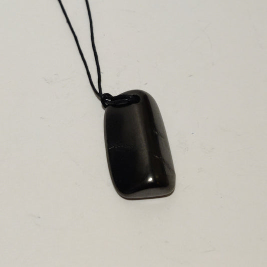 Shungite - Pendant - "Tumbled"